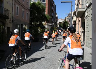 Tallers de seguretat viària amb els alumnes de 1r d’ESO de l’Escola NS de Montserrat