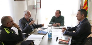 Reunió de treball de l’Ajuntament amb el director de Serveis Territorials d’Interior de la Generalitat