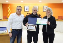 Pepe Méndez, de Protecció Civil de Parets, reconegut per col·laborar amb la Festa Major de Granollers 2025