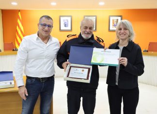 Pepe Méndez, de Protecció Civil de Parets, reconegut per col·laborar amb la Festa Major de Granollers 2025