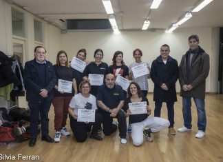 Acaba el taller d’autodefensa per a dones en el marc del 25N